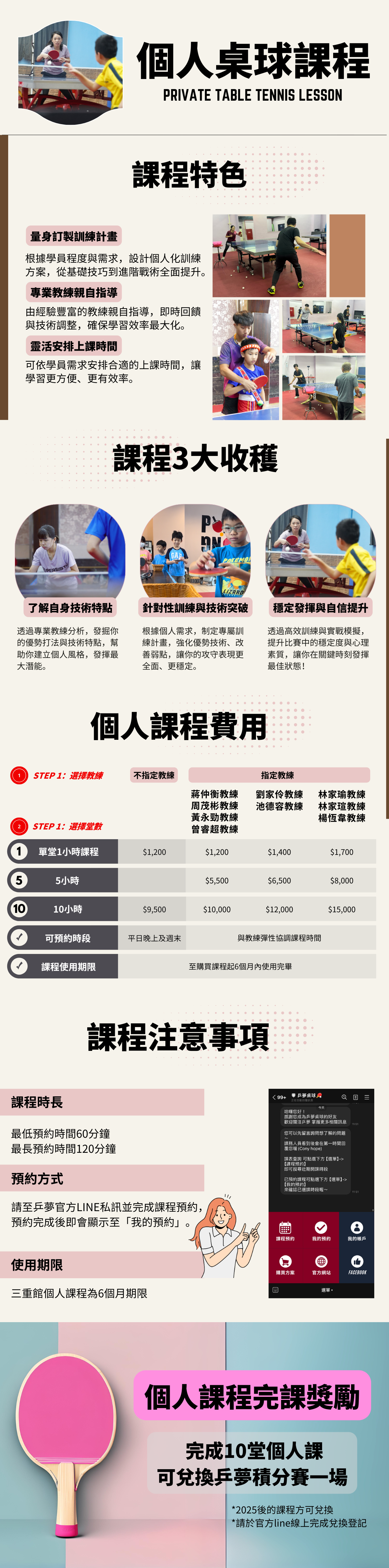 個人課程